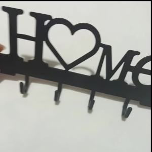 Art Deco Wall-Mounted Hook Coat Rack Key Holder Kitchen Organizer Bathroom Hanging Hook Storage Rack