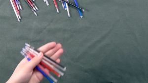 Temperature Disappearing Fabric Pens Heat Erasable Magic Marker Pen For DIY Craft