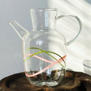 High Borosilicate Glass Chinese Style Teapot Large Capacity
