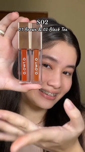 【BUY 1 TAKE 1 】O.TWO.O Lipgloss Velete Matte/ Jelly Watery Moisturizing Lip Tint Kissproof Matte Waterproof Long Lasting Liquid Lipstick Cosmetic