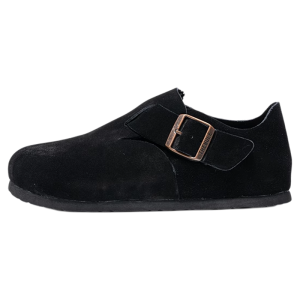 THEMULE | Mens Genuine Leather Vintage Flat Low Cut Birkenstock Shoes