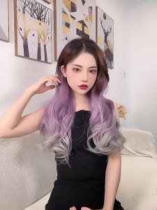 RSW 45cm Hair Clip U Shape Big Layer Wanita ala Korea Rambut Sambung Panjang 00012 Curly Gradasi