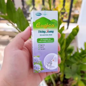EUGICA THÔNG XOANG (15ml) - Xịt mũi thảo dược giúp giảm triệu chứng viêm xoang viêm mũi.