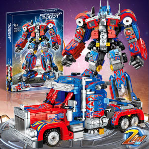 Transformers Robot Blocks Optimus Prime Building Bricks Sets Christmas Gifts Bumblebee Plastic Puzzle Toys Kids Children Boys Gift