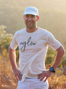 Uglow Ultra-Light Running Short Sleeve T-Shirt round Neck Mens Outdoor Sports Quick Dry Breathable for Hiking And Camping