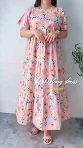 DRESS YUKII DASTER REMPEL SUSUN PANJANG MOTIF BUSUI DAN BUMIL FRIENDLY JUMBO XXXL TERLARIS 2025