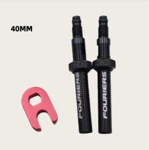 FOURIERS VL-PE008 Bike VALVE / BOLT Tubeless Presta Valve (Removable Type) Extender Bicycle Tyre Parts