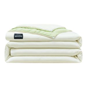 ผ้าห่มฤดูร้อนสำหรับแมวคน เนื้อผ้าโพลีเอสเตอร์ฟางถั่วเหลือง A-Class ซักได้ ผ้าห่มบางสำหรับอากาศเย็นในฤดูร้อน ผ้าห่มปรับอากาศ