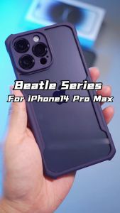 [Hỏa Tốc HCM] Ốp lưng XUNDD iPhone 15/ 15 Plus/ 15 Pro/ Max/ 14/ 14 Plus/ 14 Pro/ Max (BEETLE SERIES) - Lưng Trong VIỀN CHE BẢO VỆ CAMERA - Tím