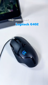 Logitech G402 Hyperion Fury Wired Gaming Mouse/4000 DPI/Lightweight/8 Programmable Buttons/ 910-004070