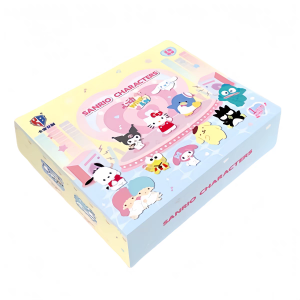 Hot Sell Original Box Card Sanrio Popular Cartoon Anime Characters Cute Kuromi Kitty Melody Collecting Hobbies Childrens Gifts