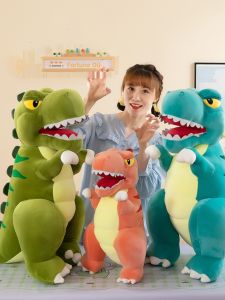 QIAOSHANG | Dinosaur Plush Toy Sleeping Pillow for Children Large Stuffed Animal
