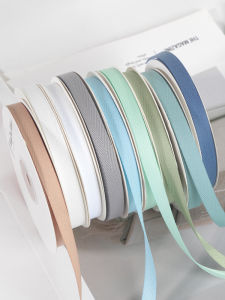 Ruy Băng Cotton 1cm Ruy Băng Satin Ruy Băng Chữ T Bó Hoa Quà Tặng Bao Bì Đồ Ăn Nhanh Ruy Băng Viền Quần Áo Ruy Băng Buộc Tóc