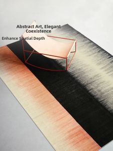 Luxurious Washable Foldable Non-slip Nordic Rug