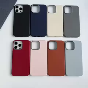 Case For IPhone 11 12 13 14 15 16 PRO MAX PLUS PU Leather Soft Casing