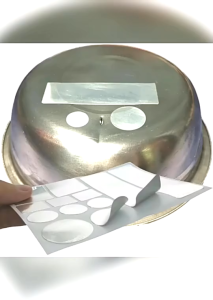 300pcs Pot Repair Sticker Aluminum Foil Repair Stickers Anti-leaking Pan Hole Repairing Patch