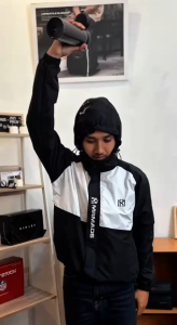 Mr Mads - Track Suit Jacket Iverson Black White