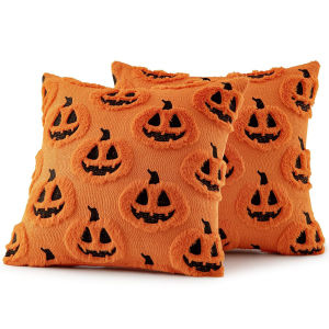 Bí Ngô Halloween Dạ Nỉ Gối Trang Trí 1 Chiếc Mùa Thu Lễ Tạ Ơn Thu Thập Nhà Ghế Sofa Giường Hiên Nhà Trang Trí Phòng Khách