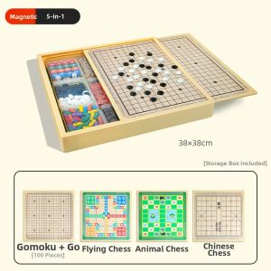 QILEYUAN | Magnetic Multi-functional Chess Set Educational Toy
