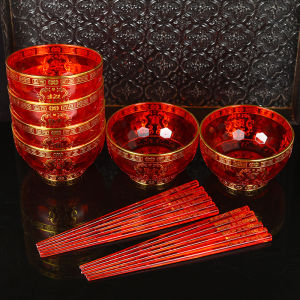 Modern Simplicity Crystal Home Altar God Worship Set High Footed Wine Glasses Tea Cups Buddha Offering Table Chopsticks Bowl Fruit Tray