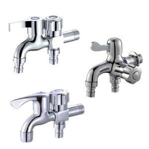 BOJIAJIAJU | Dual Outlets Rotatable Copper Splitter Faucet