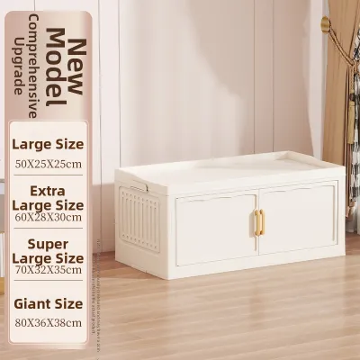 FANGESHI | Easy-Install Foldable Multi-Layer Plastic Storage Cabinet