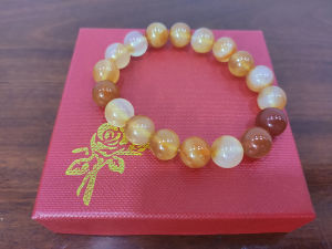 Vòng tay phong thủy Chuỗi đá mã não 8 ly ( đá Myanmar) vòng tay chuỗi hạt tự nhiên