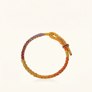PUTUOSHAN | Chinese Zodiac Horse Year Gift Red Rope Bracelet for Men and Women Pan Long Knot