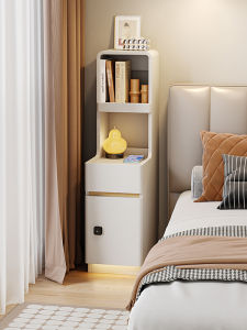 HETU | Solid Wood Narrow Nightstand 25cm Wide