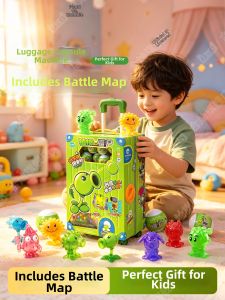 HECAN | Educational Toy Puzzle Surprise Capsule Luggage