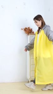 พร้อมส่งจากไทย ใหม่ล่าสุด EVA เสื้อกันฝนทูโทน เสื้อกันฝน แฟชั่น สไตล์เกาหลี