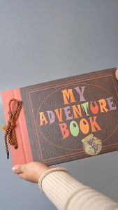 40 Page DIY Handmade Photo Album Scrapbook Our Adventure Book Retro Kraft Album Anniversary Wedding