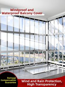 AOMADUN | Rainproof Sunscreen Window Curtain