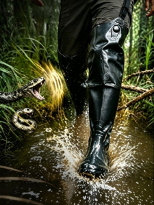 TAODUN | Snake Bite Protection Rubber Boots for Men