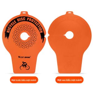 West Biking | Tấm chắn bảo vệ và làm sạch phanh đĩa xe đạp địa hình MTB