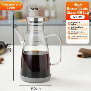 SENGAOPAI | Heat-resistant Borosilicate Glass Oil Dispenser