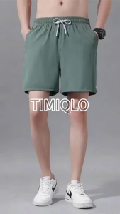 TIMIQLO M-5XL Summer Mens Beach Swimming Quick Dry Taslan Board Shorts