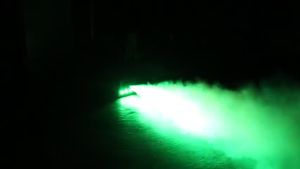 เครื่องพ่นควัน เครื่องทำไดรไอซ์ สำหรับไฟดิสโก้เลเซอร์ เครื่องทำควัน เวที led Fog Smoke machine 500w COD