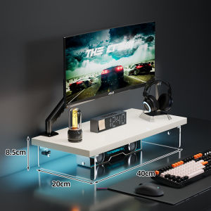 evesigar | Suspended Acrylic Computer Monitor Stand