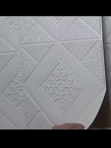35x35cm Chống Thấm Nước 3D Dán Tường Bóc Và Dán Phong Cách Hiện Đại Họa Tiết Hoa Cho Trang Trí Phòng Ngủ Trang Trí Trần Nhà Nền Nhà