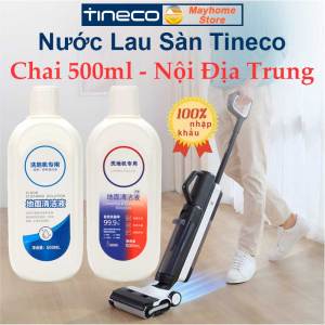 Nước Lau Sàn Cho Máy Hút Bụi Lau Nhà Khô Ướt Tineco & Các Hãng Khác Chai 500ml Hàng Nội Địa Trung Hương Hoa Oải Hương
