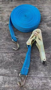 4pcs Ratchet Strap Tie Down Adjustable Heavy Duty Tie-Down Ratchet Cargo Truck Straps Wire Hook Ends