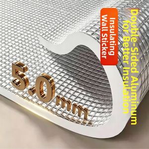 COLOR BLOCK PARTY | Double-sided Heat Insulation Film for Window Glass Sun Protection Thermal Insulation Moisture Proof