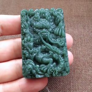 Dây Truyền Đá Thanh Long Đá Ngọc Bích