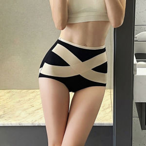 PM✿ Soft Support Seamless Underpants Women High Elasticity High Waist Hip Lifting Pants
