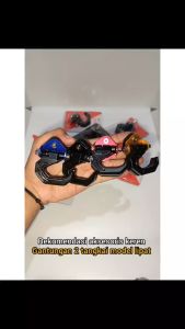 Gantungan Barang Motor 2 Cabang Matic Model Lipat Cabang 2 Bahan Full Besi Mio Aerox Nmax Lexi Pcx