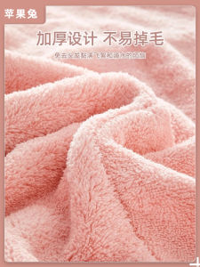 Hair-Drying Cap Womens Absorbent Double Layer Thickened 2023 New Arrival Headcloth Shampoo Wipe Hair Super Strong Quick-Drying Towel Shower Cap