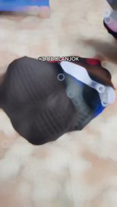 Kulit Jok Motor Vario & Scoopy: Press Kotak Timbul Bahan Zeus Tebal