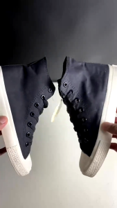 Warrior Sparta High Cut BBW Sepatu Kasual Canvas Pria Wanita Original