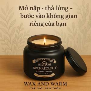 NẾN THƠM ARCHAEOLOGY HƯƠNG MERLOT & BLACK ROSE